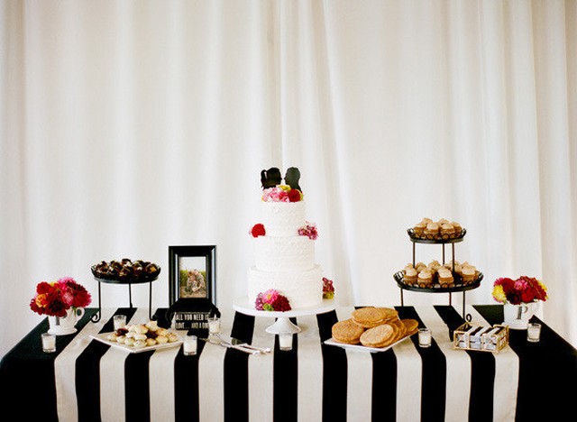 sweets table sheboygan wedding